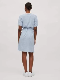 Vila Blousejurken Blousejurk Dames Lichtblauw 11 Vila Blousejurken Blousejurk Dames Lichtblauw -Vila 8dd85485f8b1e2b4a7f1f52d2a3811da