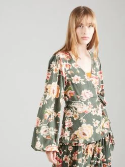 Vila Blouses & Tunieken Blouse MESA Dames Olijfgroen -Vila 8e93df9949f76e708390d60b5123fb3d