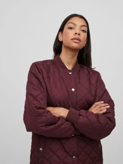 Vila Tussenjassen Tussenjas Dames Wijnrood 17 Vila Tussenjassen Tussenjas Dames Wijnrood -Vila 91e91fe74951f8f98a8cb9e4cf18cc28