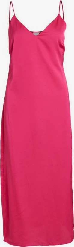 Vila Midi Jurken Jurk Dames Pink