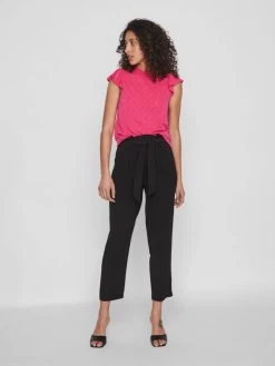 Vila Blouse Tops Blouse Dames Pink -Vila 938cf23831bc9c38c081e31061af4b67