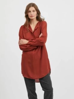 Vila Tunieken Tuniek Dames Bruin 9 Vila Tunieken Tuniek Dames Bruin -Vila 93da12bf80d74b2d222e9aefeac8b5f8