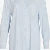 Vila Lange Blouses Blouse Wera Dames Lichtblauw -Vila 9454ebe285cba716be4a249ff760d801