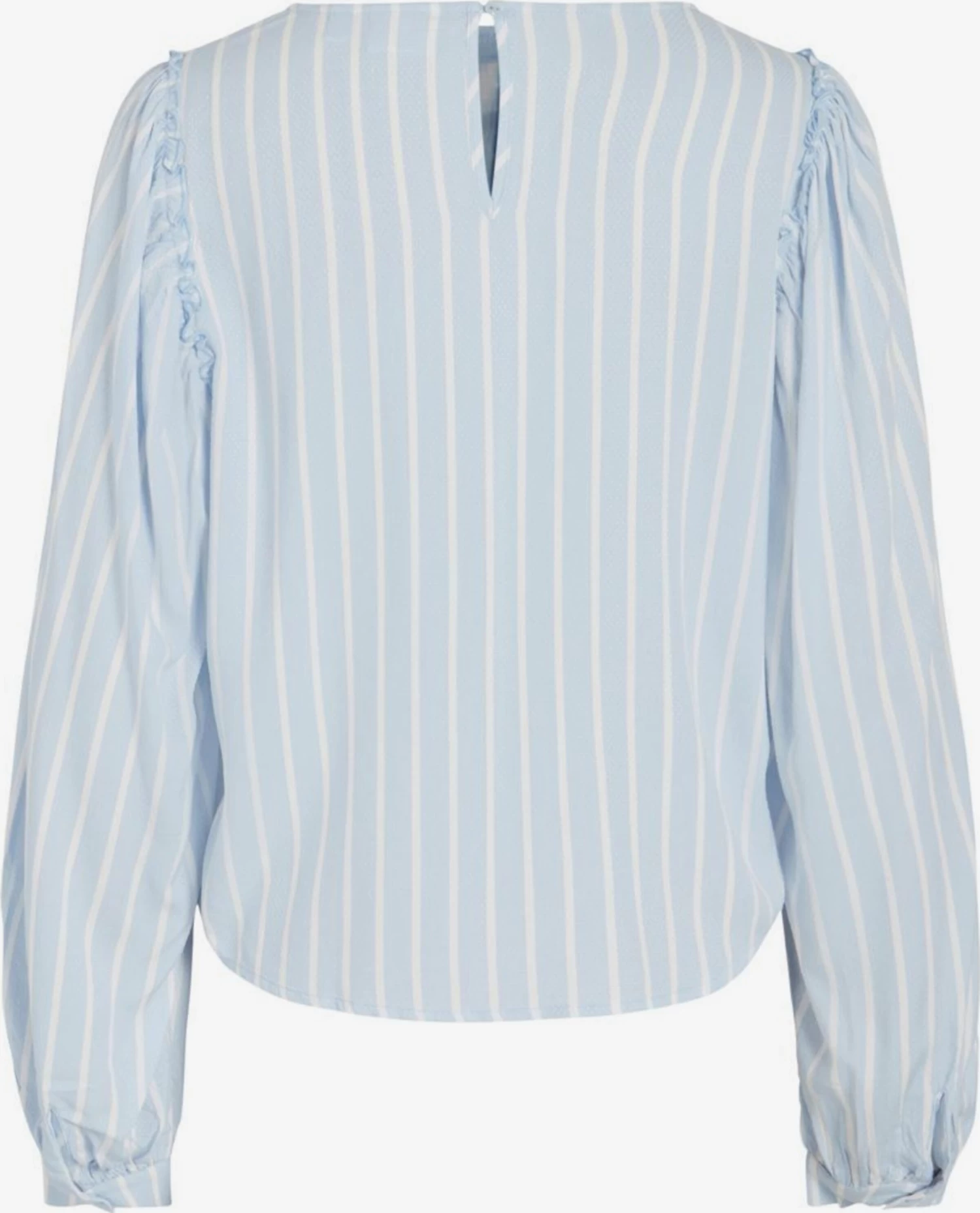 Vila Blouseshirts Blouse Dames Lichtblauw 4 Vila Blouseshirts Blouse Dames Lichtblauw - Afbeelding 2