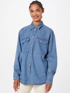 Vila Spijkerblouses Blouse Ninas Dames Blauw 18 Vila Spijkerblouses Blouse Ninas Dames Blauw -Vila 94d6e5de5ad0a4e454215d2889fd1fd0