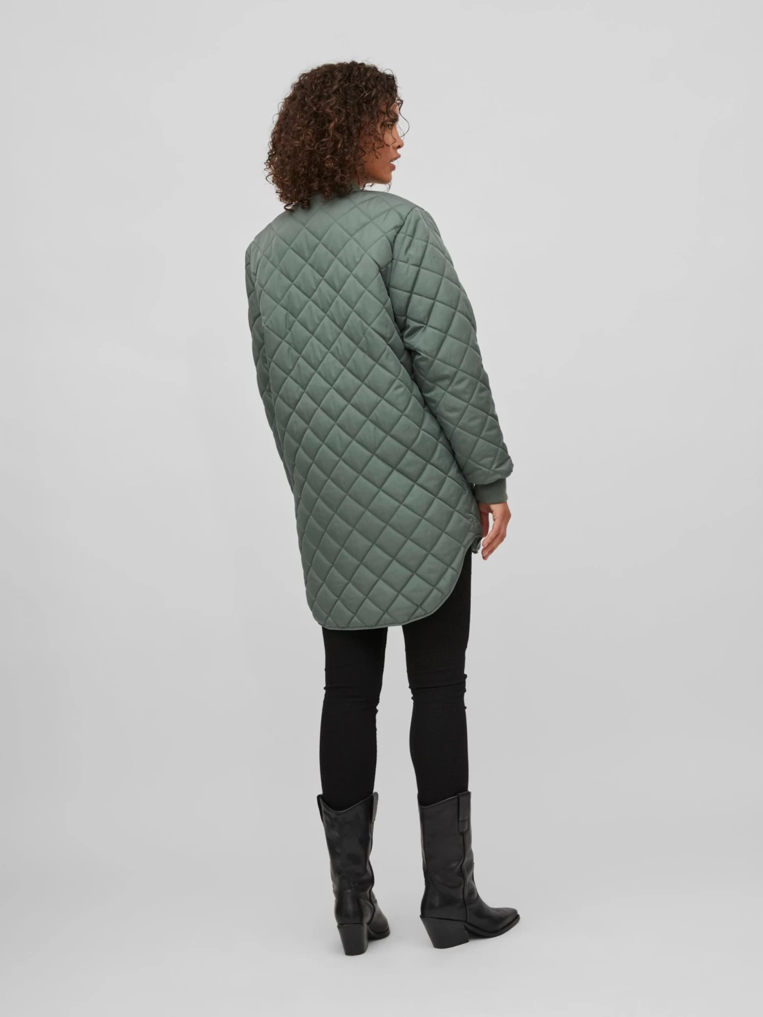 Vila Tussenjassen Tussenjas Dames Smaragd 7 Vila Tussenjassen Tussenjas Dames Smaragd - Afbeelding 5