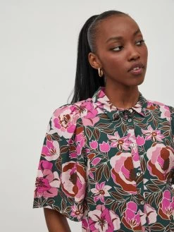 Vila Overhemden Blouse Nusia Dames Gemengde Kleuren -Vila 963fd4f27949d8ca1969d5cef4255c00