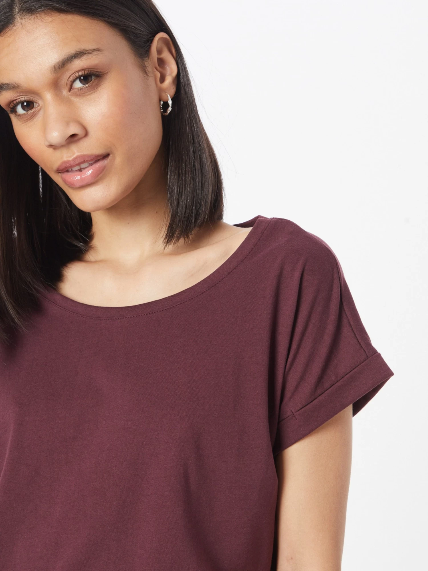 Vila T-shirts Shirt Dreamers Dames Bordeaux 4 Vila T-shirts Shirt Dreamers Dames Bordeaux - Afbeelding 2