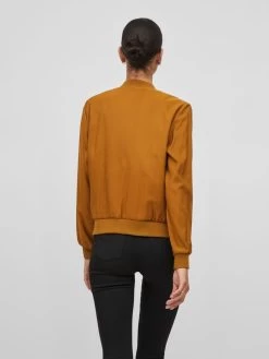 Vila Tussenjassen Tussenjas Dames Cognac -Vila 98c8471f64b32631aedbe7eef54bbad4