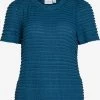 Vila T-shirts Shirt Dames Blauw 2 Vila T-shirts Shirt Dames Blauw -Vila 99405cfbae0271cf1788359f50605a27