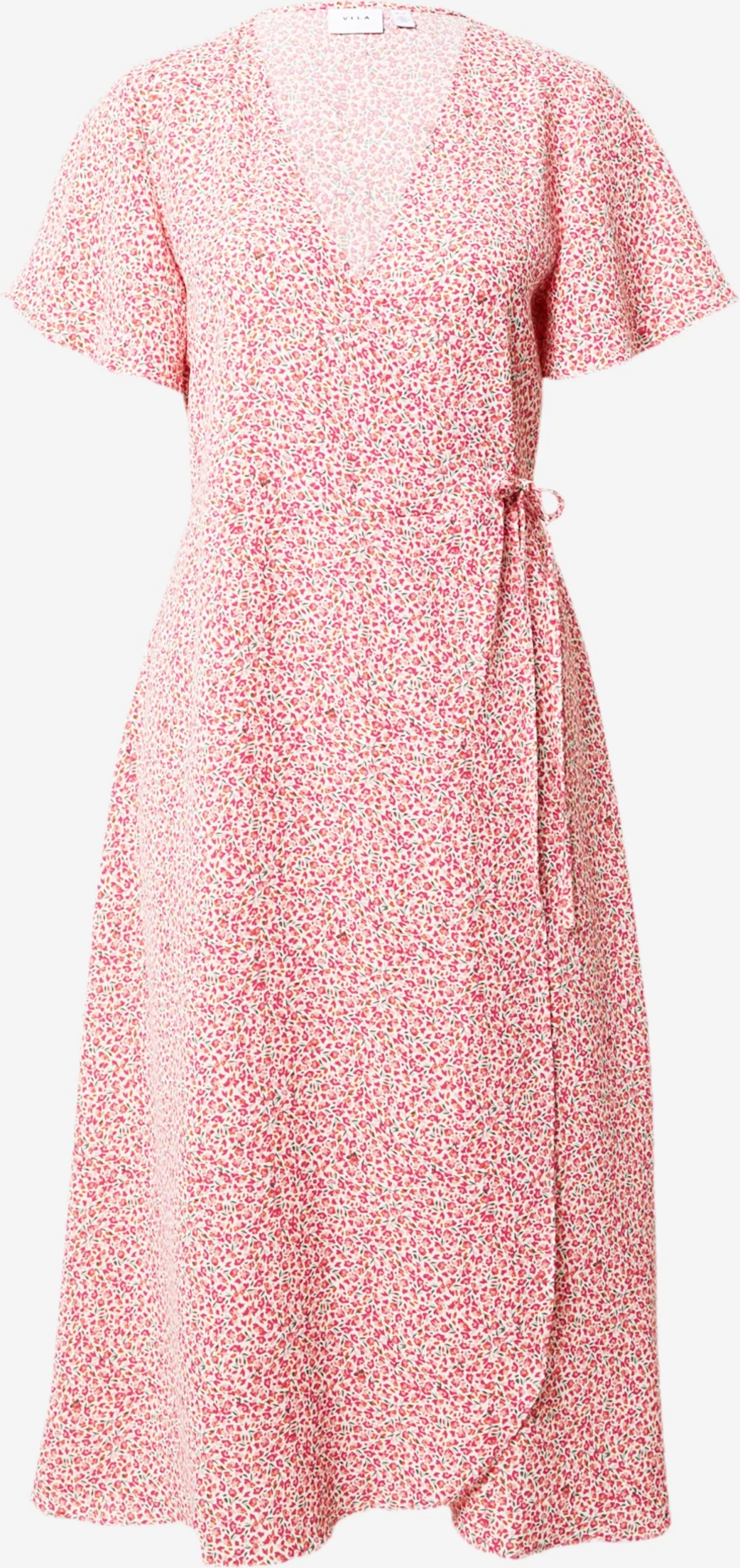 Vila Midi Jurken Jurk LOVIE Dames Rood 3 Vila Midi Jurken Jurk LOVIE Dames Rood