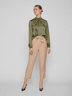 Vila Blouseshirts Blouse Dames Groen -Vila 9ab12ec0c428e65f12ce6600ef00182c