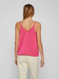 Vila Tanktops Top RAVENNA Dames Pitaja Roze -Vila 9ac1585a56e82331aa03493da42ec04c