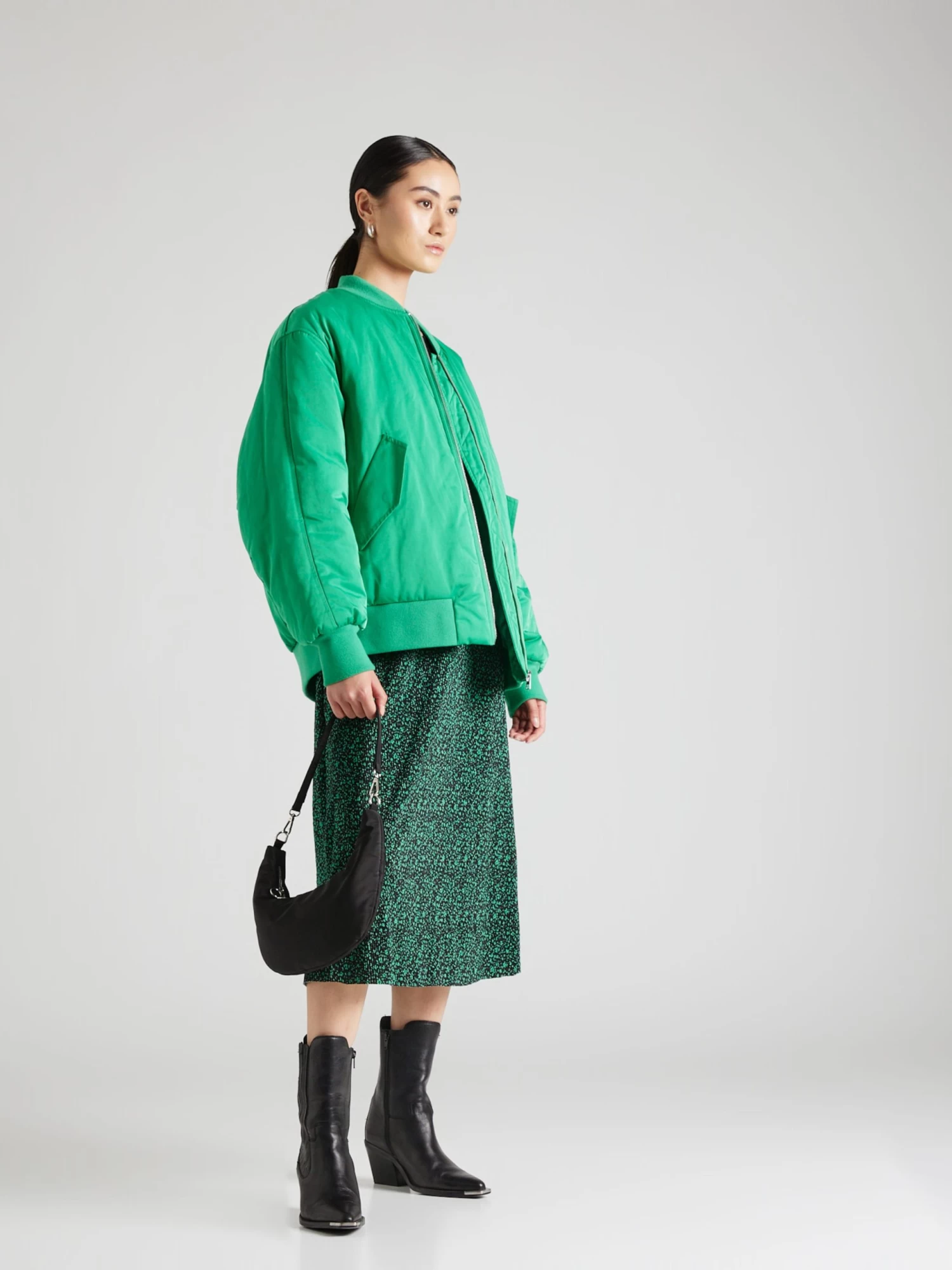 Vila Midi Rokken Rok PILOU IVA Dames Jade Groen 7 Vila Midi Rokken Rok PILOU IVA Dames Jade Groen - Afbeelding 5