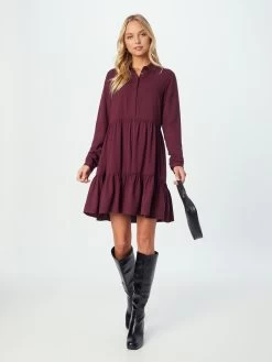 Vila Blousejurken Blousejurk MOROSE Dames Bordeaux -Vila 9c2797e04fa801f486cb69f368bc0e11