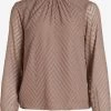 Vila Blouseshirts Blouse Dames Beige