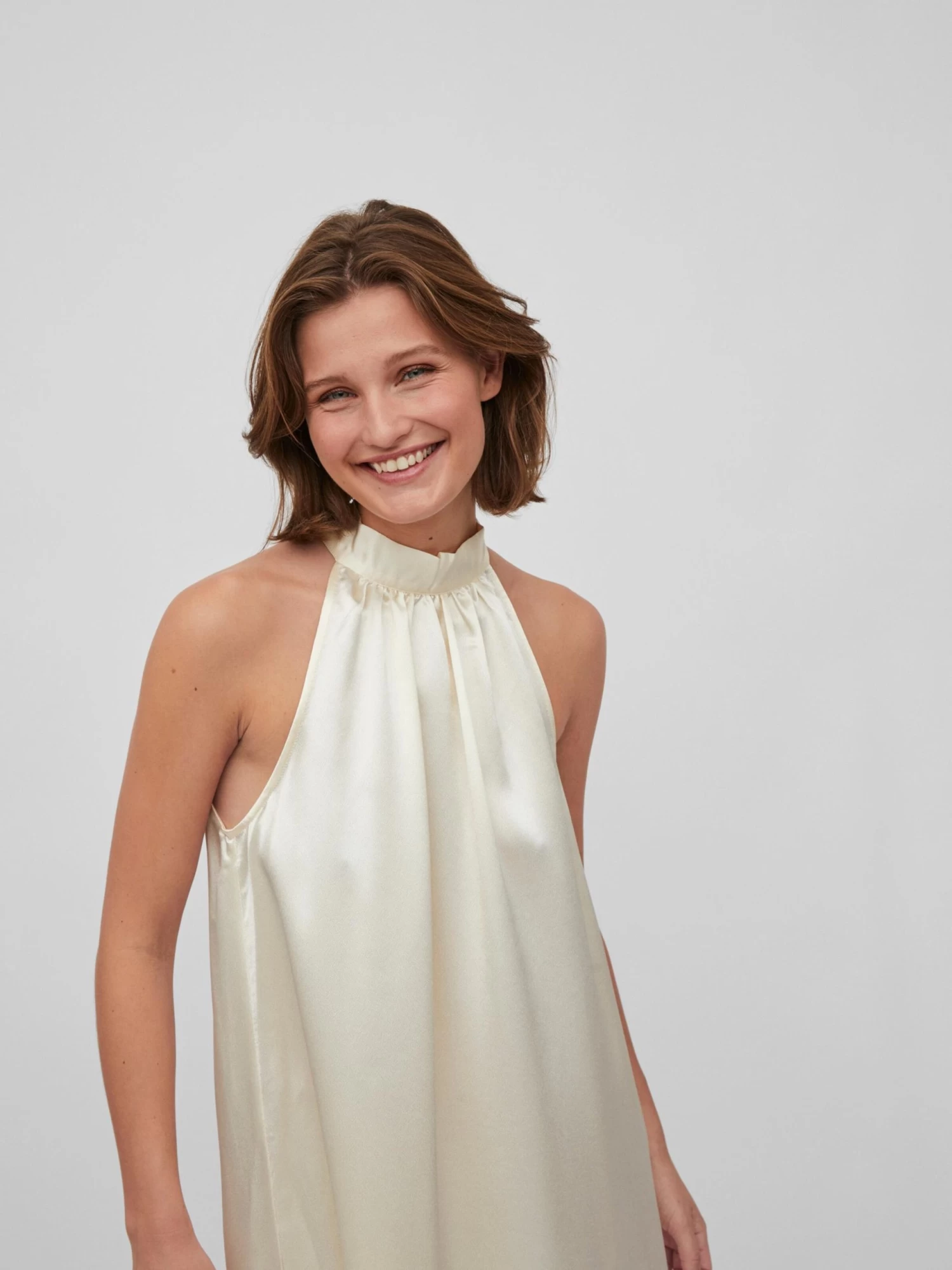 Vila Avondjurken Avondjurk SITTAS Dames Offwhite 8 Vila Avondjurken Avondjurk SITTAS Dames Offwhite - Afbeelding 6