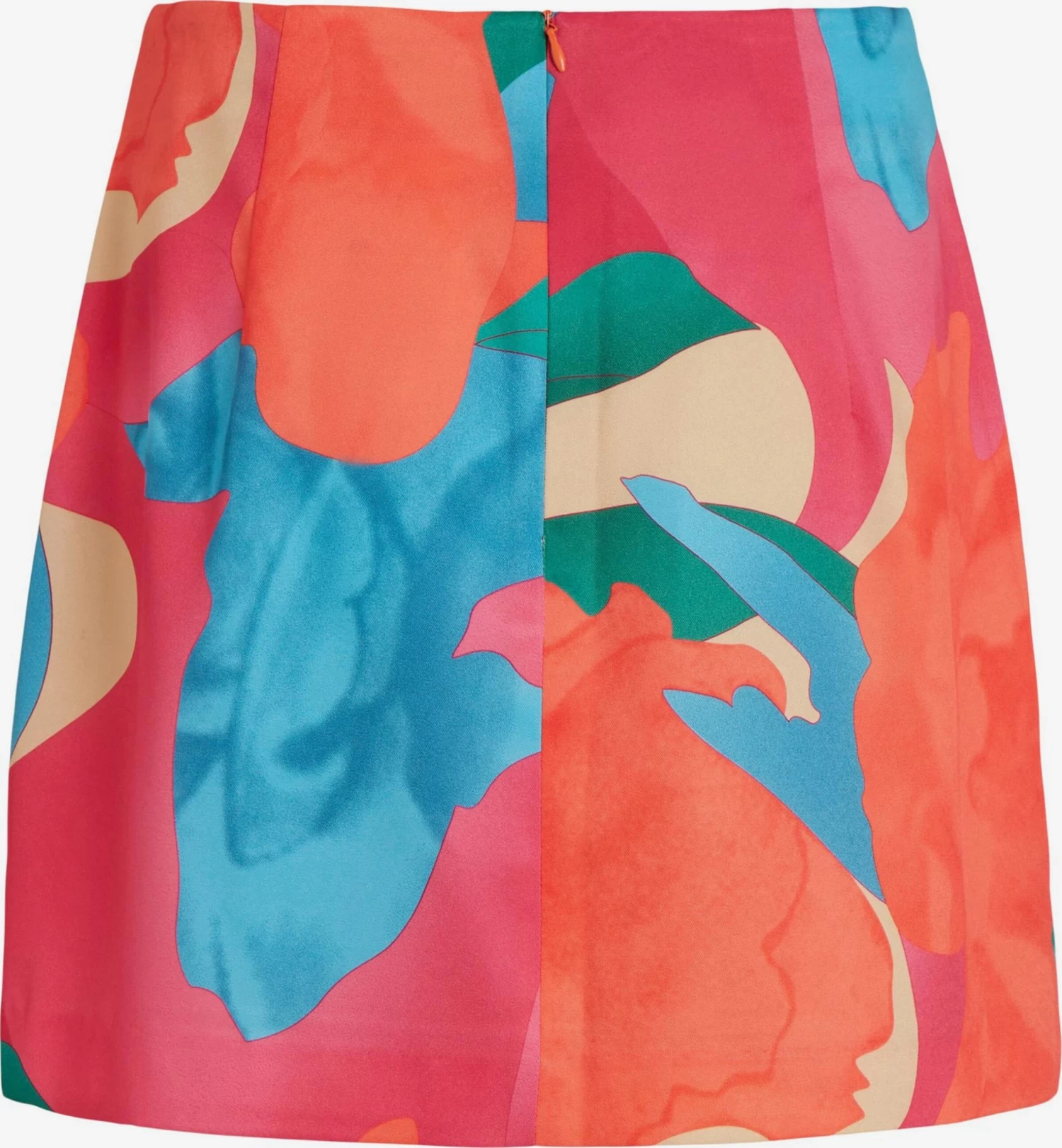 Vila Mini Rokken Rok Chila Dames Oranje / Koraal 4 Vila Mini Rokken Rok Chila Dames Oranje / Koraal - Afbeelding 2