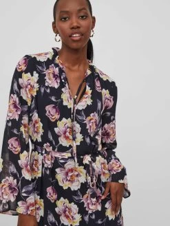 Vila Midi Jurken Jurk KAROLINA Dames Zwart 12 Vila Midi Jurken Jurk KAROLINA Dames Zwart -Vila 9d7c8fb810f17625b77401a49219de7a