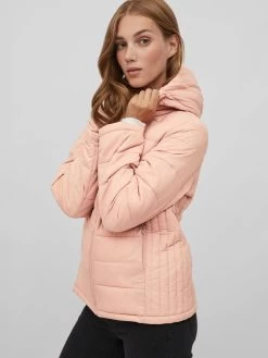 Vila Winterjassen Winterjas Dames Roze -Vila 9e089513bc65d10ea903dc15ce15bb10