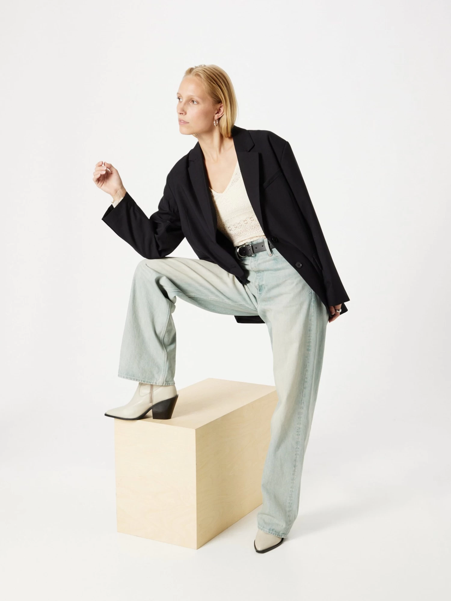 Vila Longsleeves Shirt Chikka Dames Ecru 10 Vila Longsleeves Shirt Chikka Dames Ecru - Afbeelding 8