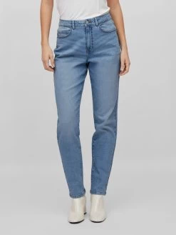 Vila Straight Regular Jeans Naomi Dames Blauw 11 Vila Straight Regular Jeans Naomi Dames Blauw -Vila 9e659ea12d6187bf69bfef1b613428c4
