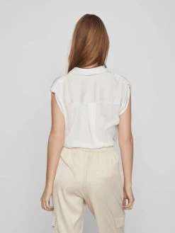 Vila Blouse Tops Blouse Dames Wit 12 Vila Blouse Tops Blouse Dames Wit -Vila 9e88da8e444daf9d4907244034e6f2d4