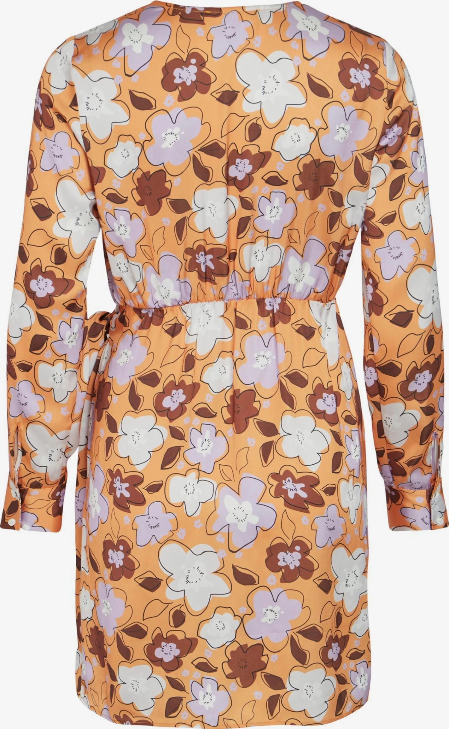 Vila Mini Jurken Jurk Sofia Dames Lichtoranje 4 Vila Mini Jurken Jurk Sofia Dames Lichtoranje - Afbeelding 2