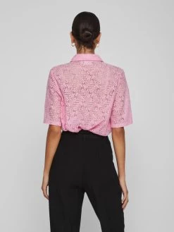 Vila Kanten Blouses Blouse Begena Dames Rosa 12 Vila Kanten Blouses Blouse Begena Dames Rosa -Vila 9ef083a8829ff20f56ef54392bfacd71