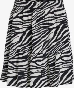 Vila Mini Rokken Rok EVE Dames Zwart / Wit