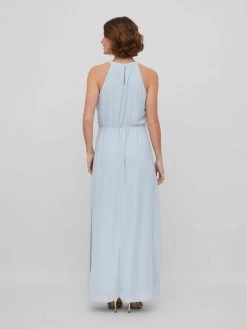 Vila Maxi Jurken Jurk Dames Lichtblauw -Vila 9f9e46d507de5534928ad2ad10e9382e