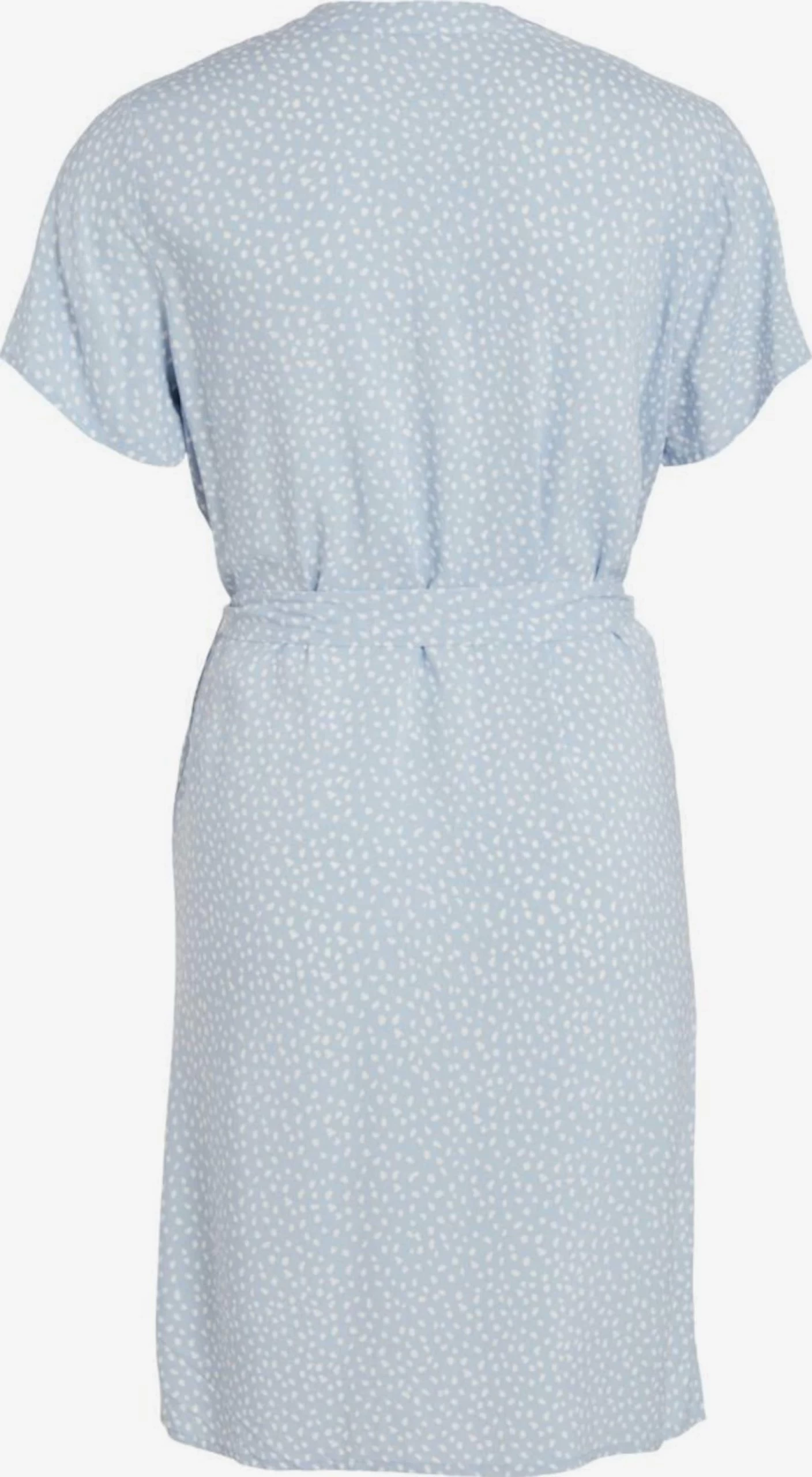 Vila Blousejurken Blousejurk Dames Lichtblauw 4 Vila Blousejurken Blousejurk Dames Lichtblauw - Afbeelding 2