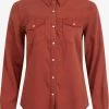 Vila Spijkerblouses Blouse Bista Dames Roestrood