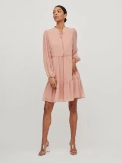 Vila Mini Jurken Jurk Blyra Dames Oudroze -Vila a1e3d12b9eec37698bfb7548ddfb3ca7