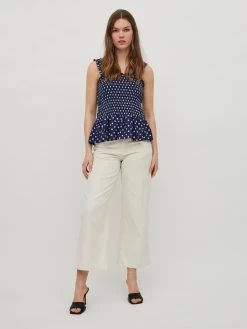 Vila Mouwloze Shirts Top Most Dames Navy -Vila a21edda5f7fd4115fb4b257169fd8df7