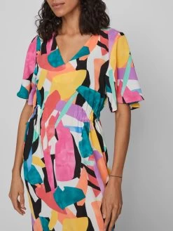 Vila Midi Jurken Jurk Baila Dames Gemengde Kleuren 15 Vila Midi Jurken Jurk Baila Dames Gemengde Kleuren -Vila a678dceee9e7427ca0e29d8bd149e736