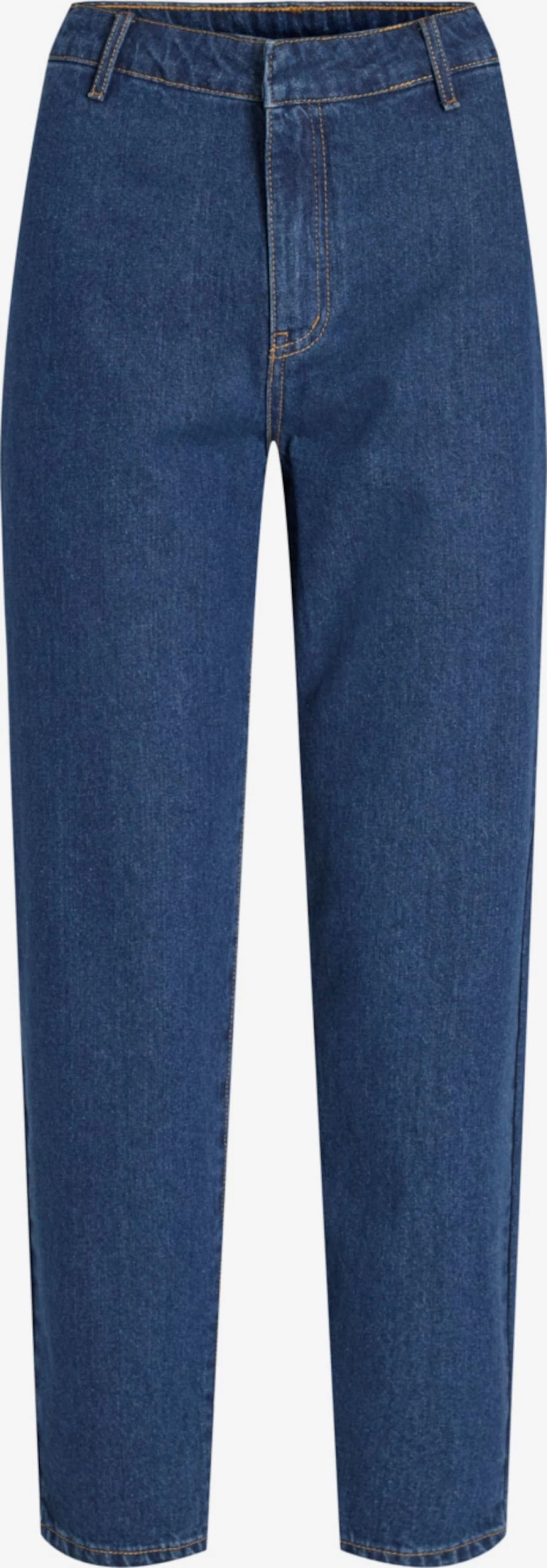 Vila Straight Regular Jeans Carry Dames Donkerblauw 3 Vila Straight Regular Jeans Carry Dames Donkerblauw