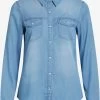 Vila Spijkerblouses Blouse Bista Dames Lichtblauw 1 Vila Spijkerblouses Blouse Bista Dames Lichtblauw -Vila a7fc9cdf875929ddf462573821cdd009