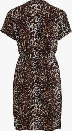 Vila Blousejurken Blousejurk Dames Bruin / Lichtbruin / Lichtgrijs 10 Vila Blousejurken Blousejurk Dames Bruin / Lichtbruin / Lichtgrijs -Vila a85aca96a504a4751f802d04b6cdfedb