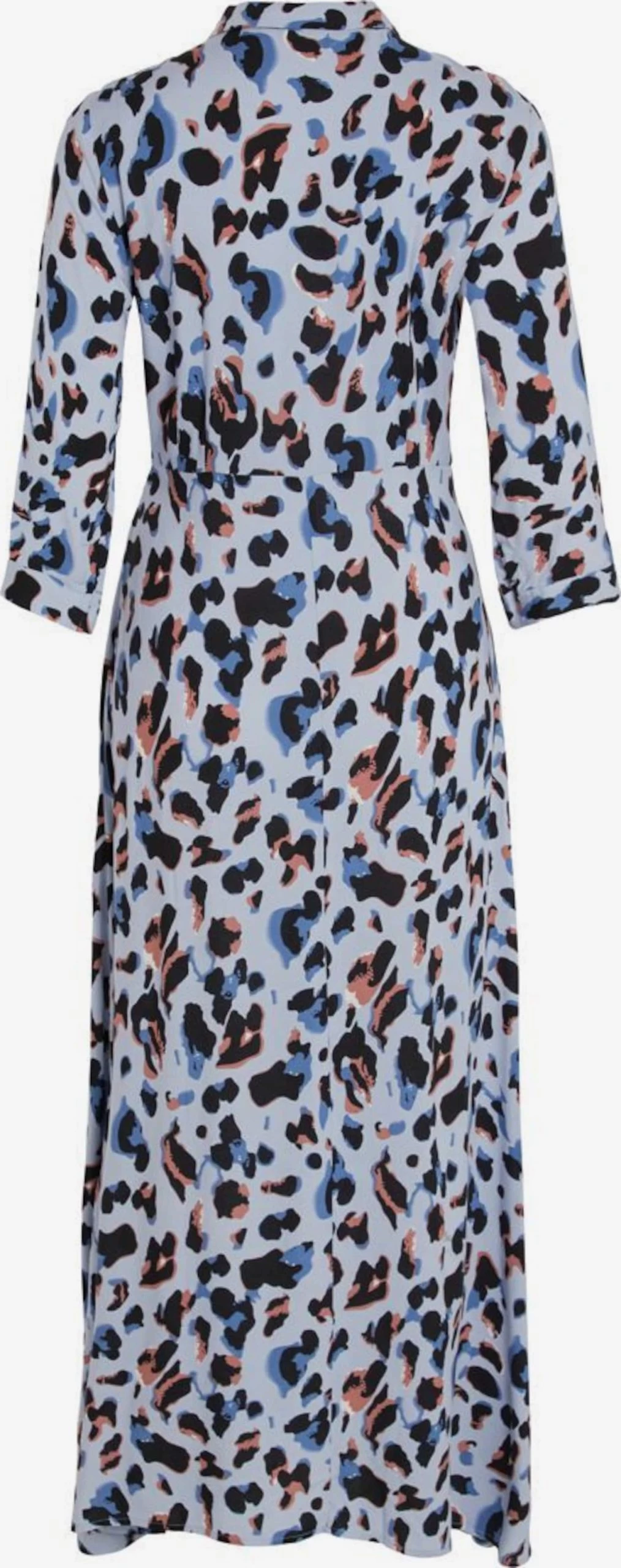 Vila Maxi Jurken Jurk Dames Duifblauw 4 Vila Maxi Jurken Jurk Dames Duifblauw - Afbeelding 2