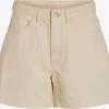 Vila Denim Shorts Regular Jeans Hilva Dames Crème -Vila a8feac0e762d2c1d05d7246b99252043