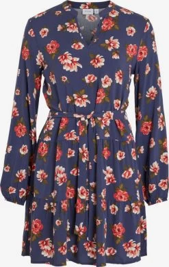 Vila Mini Jurken Jurk Dames Blauw