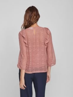 Vila Kanten Blouses Blouse Nesa Dames Oudroze 12 Vila Kanten Blouses Blouse Nesa Dames Oudroze -Vila a9aef62c4ff4a67d86e231bf51084049