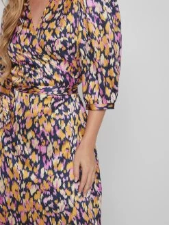 Vila Maxi Jurken Jurk Camila Dames Navy -Vila ab0712b12fde6631d74949d414ec34af