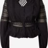 Kanten Blouses Blouse NIKA Dames Zwart