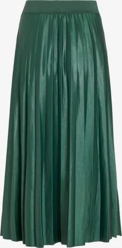 Vila Midi Rokken Rok Dames Groen -Vila ab553c0524575489f6a6f726f8981e84
