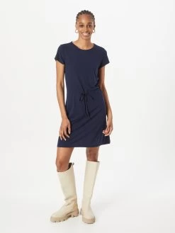 Vila Jerseyjurken Jurk Dames Navy -Vila abf21d534bc15c54933ce843ce449456