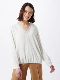 Vila Longsleeves Shirt RASHA Dames Offwhite -Vila acc9b7a2afb0147a23f1f4d8373fb545