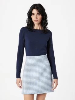 Vila Longsleeves Shirt EMILIE Dames Navy -Vila adab866e1a3f0189ec67cb756990aa8e