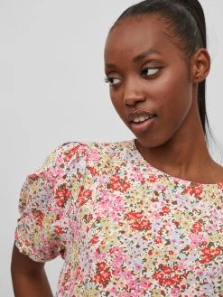 Vila Blouses Met Korte Mouw Blouse KIKKI Dames Gemengde Kleuren -Vila aeef50c2c985d1d7664390423016d4e0